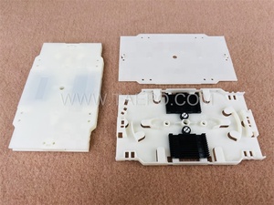 Accessoires FTTH, prix d'usine gratuit <span class=keywords><strong>pour</strong></span> l'échantillon, cassette <span class=keywords><strong>de</strong></span> fusion <span class=keywords><strong>de</strong></span> câbles à fibres optiques à 24 cœurs, support <span class=keywords><strong>de</strong></span> protection, plateau - Product Image 2