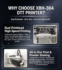 Impresora DTF Profesional Procolored A3 I3200 Xp600 con Juego de Agitador Xbh A2/A3 - Product Image 3