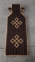 Coussin de siège de voiture en perles de bois imperméables de luxe pour E Class 7 Series Land Cruiser X5