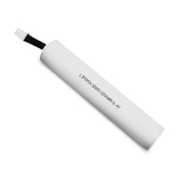 Baterai Pengganti Lampu Darurat JINTION 6.4V 2200mAh LiFePO4 untuk B092T TU, Dikemas dalam Tabung Plastik 3 Kabel