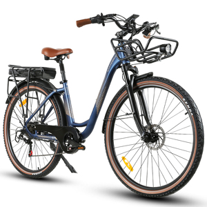 Europa Popular SAMEBIKE Graceful 28 "aleación de aluminio 500W potente 36V 13Ah bicicleta eléctrica híbrida de largo alcance Ebike para damas - Product Image 2