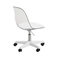 Chaise de levage à hauteur réglable pour bureau à domicile Chaise de bureau ergonomique au design moderne avec matériau PP pour activité et bureaux