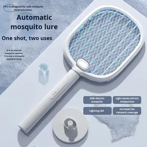 Raqueta Eléctrica <span class=keywords><strong>Antimosquitos</strong></span> 2026, Matamosquitos Eléctrico, Lámpara Mata Mosquitos - Product Image 4