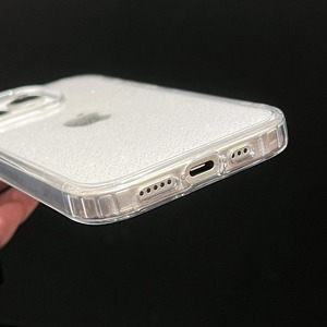 Long lanh trường hợp điện thoại cho iPhone 16 mềm TPU <span class=keywords><strong>PC</strong></span> lai chống thả dần dần Màu sắc chống sốc trường hợp điện thoại - Product Image 5