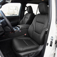 Housses de siège complètes en cuir Nappa sur mesure pour accessoires de voiture, vente directe d'usine Toyota