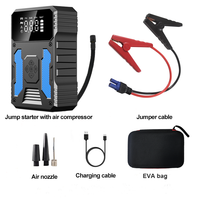 Chargeur de batterie de voiture 3000A, booster de batterie, batterie au lithium, pompe à air portable pour pneus de voiture, démarreur de saut