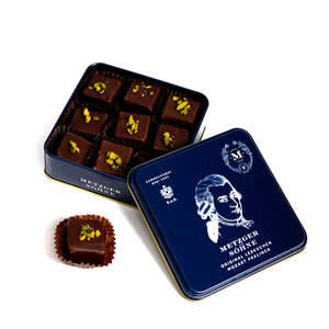 <span class=keywords><strong>Galletas</strong></span> de Año Nuevo <span class=keywords><strong>azul</strong></span> Latas dulces Latas cuadradas de San Valentín Embalaje de dulces Fabricante de cajas de latas para chocolate - Product Image 3