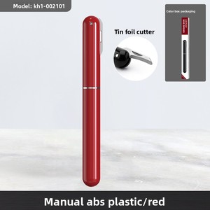 Coupe-papier en forme de stylo en plastique de haute qualité et ouvre-bouteille de vin multifonctionnel pneumatique de type <span class=keywords><strong>aiguille</strong></span> portable pliable - Product Image 3