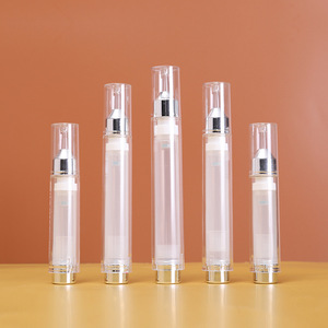 Chine <span class=keywords><strong>pas</strong></span> <span class=keywords><strong>cher</strong></span> 5ml 10ml 15ml vide PS plastique or argent cosmétique emballage de sérum pour les yeux bouteille de <span class=keywords><strong>seringue</strong></span> sans air sous vide - Product Image 6
