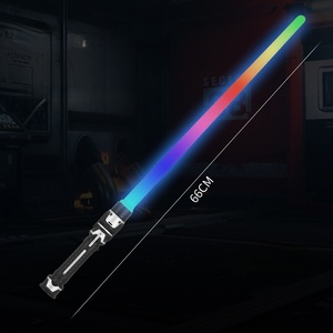 Jouets épées <span class=keywords><strong>laser</strong></span> colorées, sabres <span class=keywords><strong>laser</strong></span> LED clignotants pour cosplay et duels pour enfants, épées lumineuses, jouets épées <span class=keywords><strong>laser</strong></span> Phoic - Product Image 6