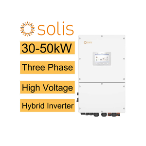 อินเวอร์เตอร์ไฮบริดแรงดันสูง Solis S6 30kW 40kW 50kW 3 เฟส โซลูชันพลังงานที่เชื่อถือได้สำหรับเครื่องปรับอากาศเชิงพาณิชย์ - Product Image 1