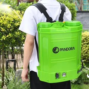 Tarım bahçe elektrikli püskürtücü ile sırt çantası 20L pil sırt çantası pompaları