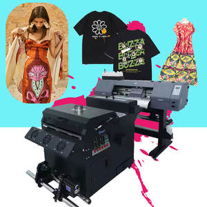 High-Speed DTF 60cm High-Resolution Inkjet T <b>Shirt</b> <b>Printer</b> 2 Printhead I3200/Xp600 New 1 Year Includes Powder Shaking Machine - Product Image 1