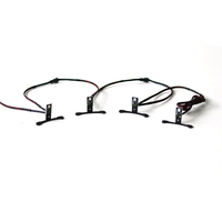 Super lumineux 2.5 pouces 3 pouces Led chassant les yeux du diable RGBW yeux de démon adressables pour phares
