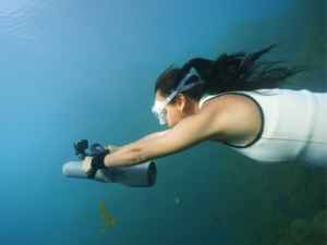 Unterwasser-Booster, Sportlicher Tauchscooter mit externem Akku, Elektrischer Unterwasser-Submersible 180W für Schnorcheln und Tauchen - Product Image 6