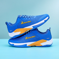 Chaussures de tennis et de pickleball unisexes respirantes, amortissantes, antidérapantes, avec doublure en mesh, pour terrains en terre battue et surfaces dures, compétition.
