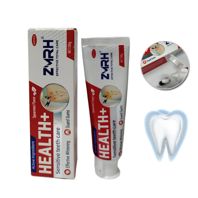 Anti-allergy Toothpaste Custom Formula Gum Repair Herbal Natural Toothpaste For Sensitive Teeth