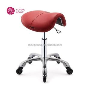 Chaise de technicien de beauté Yicheng chaises de salon colorées en cuir PU chaise de salon moderne <span class=keywords><strong>Assurance</strong></span> qualité Nouveau design - Product Image 4