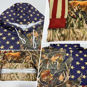 Sudadera con Capucha de Pesca para Hombre FOXA, Diseño Personalizado con Estampado de Peces por Sublimación, Protección UPF 50 Anti-UV, Ropa para Caza y Actividades al Aire Libre - Product Image 2