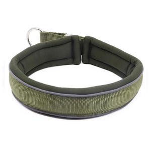 الياقات العاكسة من النايلون للحيوانات الأليفة مريحة لينة مبطنة من النيوبرين طوق كلب قابل للانزلاق للمشي ضد السحب - Product Image 4