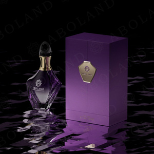 Abolard Luxury Perfume <b>Bottle</b> Gift <b>Box</b> Rigid Paperboard Packaging Gold Foil Logo Satin Liner High-End Cosmetic Design - Product Image 2