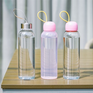 High quality 500ml wide mouth outdoor custom clear plastic water bottle