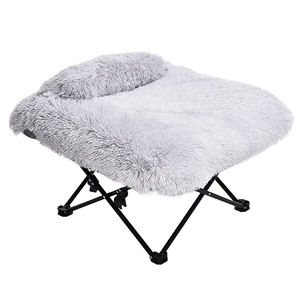 Anti-Rutsch-Boden Polyester Edelstahl faltbar Innen erhöht Hunde bett Katzen geschirr Stuhl - Product Image 3