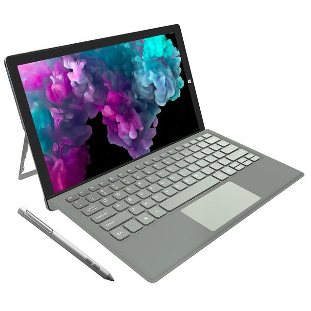 New Intel 12.6 Inches 8+128GB/256GB SSD Custom 2-in-1 Tablet PC with Wi-Fi for Entertainment-in Stock
