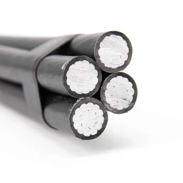 High Quality ABC Aerial Bundle Cable 0.6/1Kv Overhead Cable Aluminium Conductor Power Cable 35mm 50mm  Factory Direct