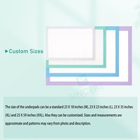 Protector de Cama Desechable sin Núcleo, 5 Capas de Pulpa de Bambú, Súper Absorbente, Impermeable, 80x180 cm, para Adultos Mayores, Grado Hospitalario, Personalizable