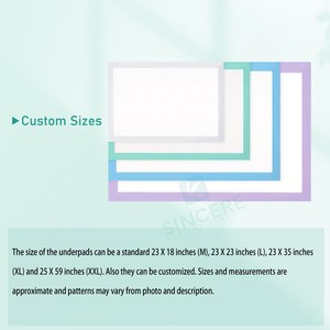 Protège-matelas jetable sans noyau, 5 couches de pulpe de bambou, super absorbant, imperméable, 80x180 cm, pour adultes, personnes âgées, hôpital, qualité médicale, sur mesure - Product Image 5