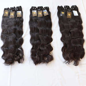 Extension de cheveux humains bouclés, cheveux indiens bruts, Extension de cheveux naturels Remy, vendeur de cheveux naturels vierges - Product Image 4