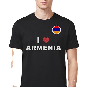 Lightweight and Breathable Armenia Fan T-shirt for Summer Outdoor Gatherings and Matches Promotion - Product Image 4
