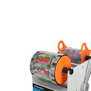 Manuel plastik bardak sızdırmazlık makinesi bardak dolum ve mühürleme makinesi