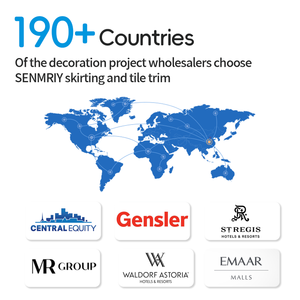 Bên trong góc kim loại cạnh dải Đồng cắt góc chuyển tiếp gốm thép không gỉ gạch cắt hồ sơ - Product Image 6