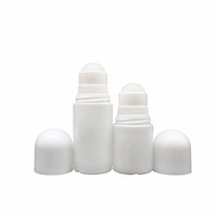 Conteneurs cosmétiques pour soins personnels en gros, flacons vides en plastique pour déodorant liquide, flacons à bille roulante, 30 ml, 50 ml, 60 ml