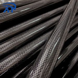 <span class=keywords><strong>Tube</strong></span> de produit de tuyau de fibre de carbone d'armure de fil de haute qualité 3k avec le meilleur prix 20*18mm - Product Image 2