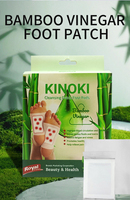 Patchs détoxifiants pour les pieds Kinoki, tissu non tissé blanc, parfumé aux herbes, taille 6*8, éliminent les toxines, lot de 10