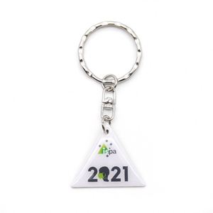 Gold Color 3D Angel Keychain with Soft Enamel Engraved Custom Metal Keychain for Anniversary Gifts - Product Image 4