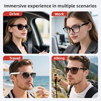 Occhiali Smart GT35 Nuovi in Stock con Cerniera a Molla in Metallo, Accensione/Spegnimento Automatico, Audio AI, per Musica e Chiamate, Uomo Donna