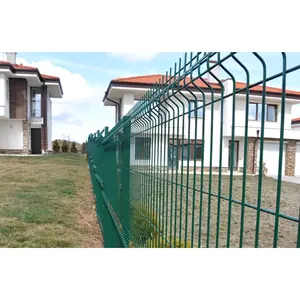 Curvel Perimeter Metal 3D Curved Welded Garden Wire Mesh Fence