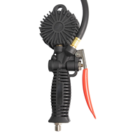 Manomètre numérique robuste pour gonflage de pneus 255 PSI avec embout de gonflage pour le service de pression des pneus de camions commerciaux