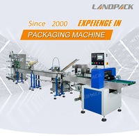 Machine d'emballage Flow Wrapper pour couverts (cuillère, fourchette, couteau) avec contrôle moteur servo complet, facile à utiliser, emballage HFFS – Offre Spéciale