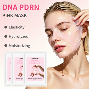 Masque facial <span class=keywords><strong>au</strong></span> <span class=keywords><strong>collagène</strong></span> rose EKBER PDRN, soin de la peau, <span class=keywords><strong>traitement</strong></span> hydratant <span class=keywords><strong>pour</strong></span> le <span class=keywords><strong>visage</strong></span>, nettoyage, hydratation, anti-âge - Product Image 4