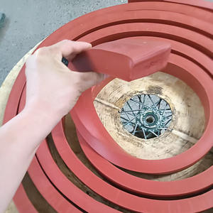 Guarnizione in gomma per sigillatura calcestruzzo, striscia di bloccaggio acqua in gomma a espansione, striscia di bloccaggio acqua in gomma Bentonite PN/PZ per giunti in calcestruzzo - Product Image 6