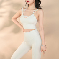 Soutien-gorge sans couture pour femme, sous-vêtements de Yoga en ruban, nouveau design, grande taille, haut sans anneau en acier, soutien-gorge de maintien de la poitrine