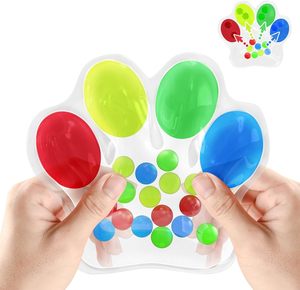 Nuevos juguetes sensoriales, juego de habilidades motoras finas para niños pequeños, juguetes <span class=keywords><strong>a</strong></span> juego de colores, actividades educativas, juguetes Montessori para calmarse - Product Image 1