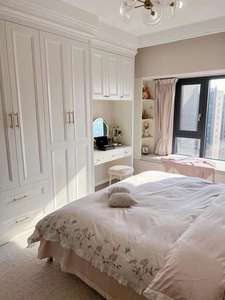 ตู้เสื้อผ้าไม้ตู้เสื้อผ้าห้องนอนตู้จัดของออกแบบเฟอร์นิเจอร์ห้องนอน - Product Image 3