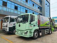 Camion à ordures compacteur 100% électrique Chengli Xingchi, zéro émission, pour l'assainissement municipal