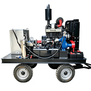 Nueva Hidrolavadora de Alta Presión de 1000 bar para Trabajo Pesado, con Motor Diésel, para la Eliminación de Incrustaciones y Algas en Cascos de Barcos en Astilleros - Product Image 5